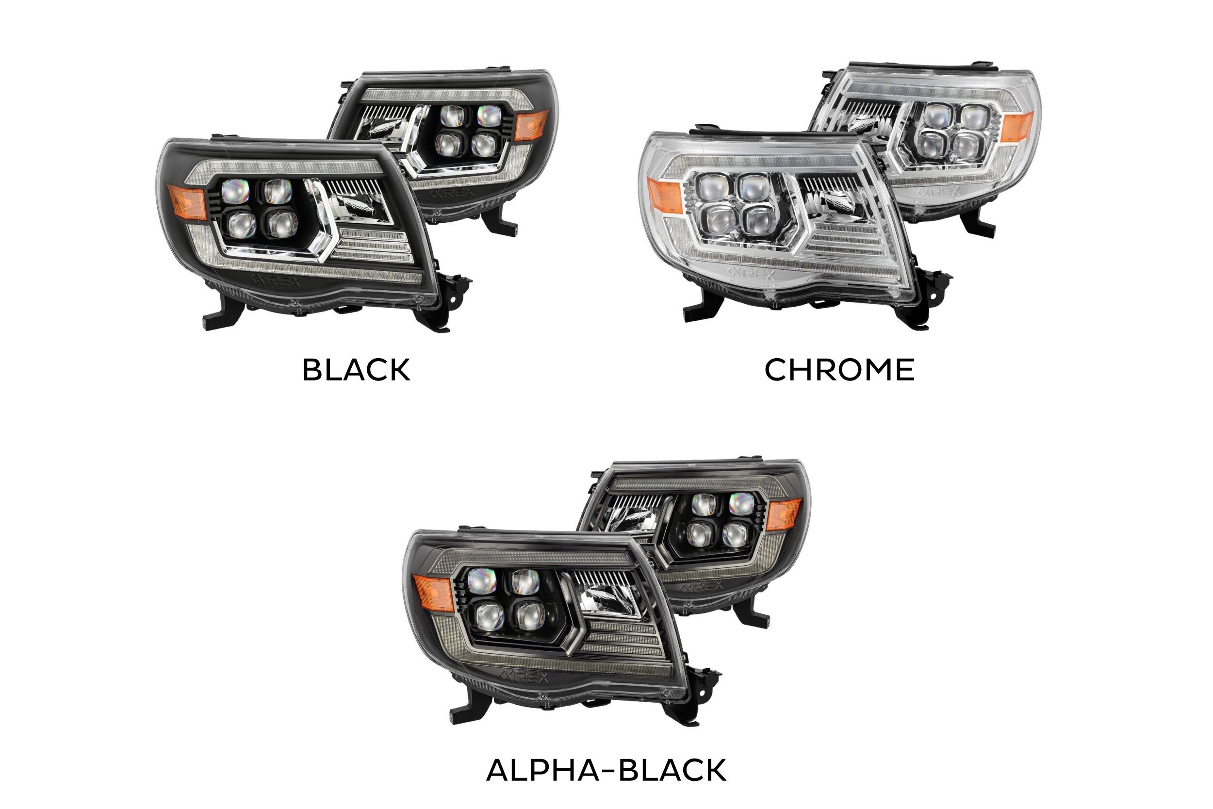 Toyota Tacoma (05-11): AlphaRex Nova LED Headlights 880742